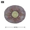 Sun Glowing Stepping Stone - Outdoor Garden Decor with Solar Powered LED Lights