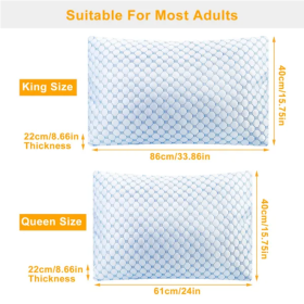 Cooling Memory Cotton Pillow