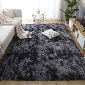 Plush Girl's Room With Tatami Mats Beside The Bed (Option: Dark Grey-60X90CM)