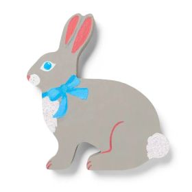 Easter Craft Bunny Wood Base (Option: 1Base)