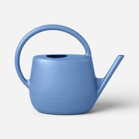 1 Gallon Plastic Watering Can, Black – Durable Long Spout Watering Can For Indoor & Outdoor Garden Plants (Option: Blue)
